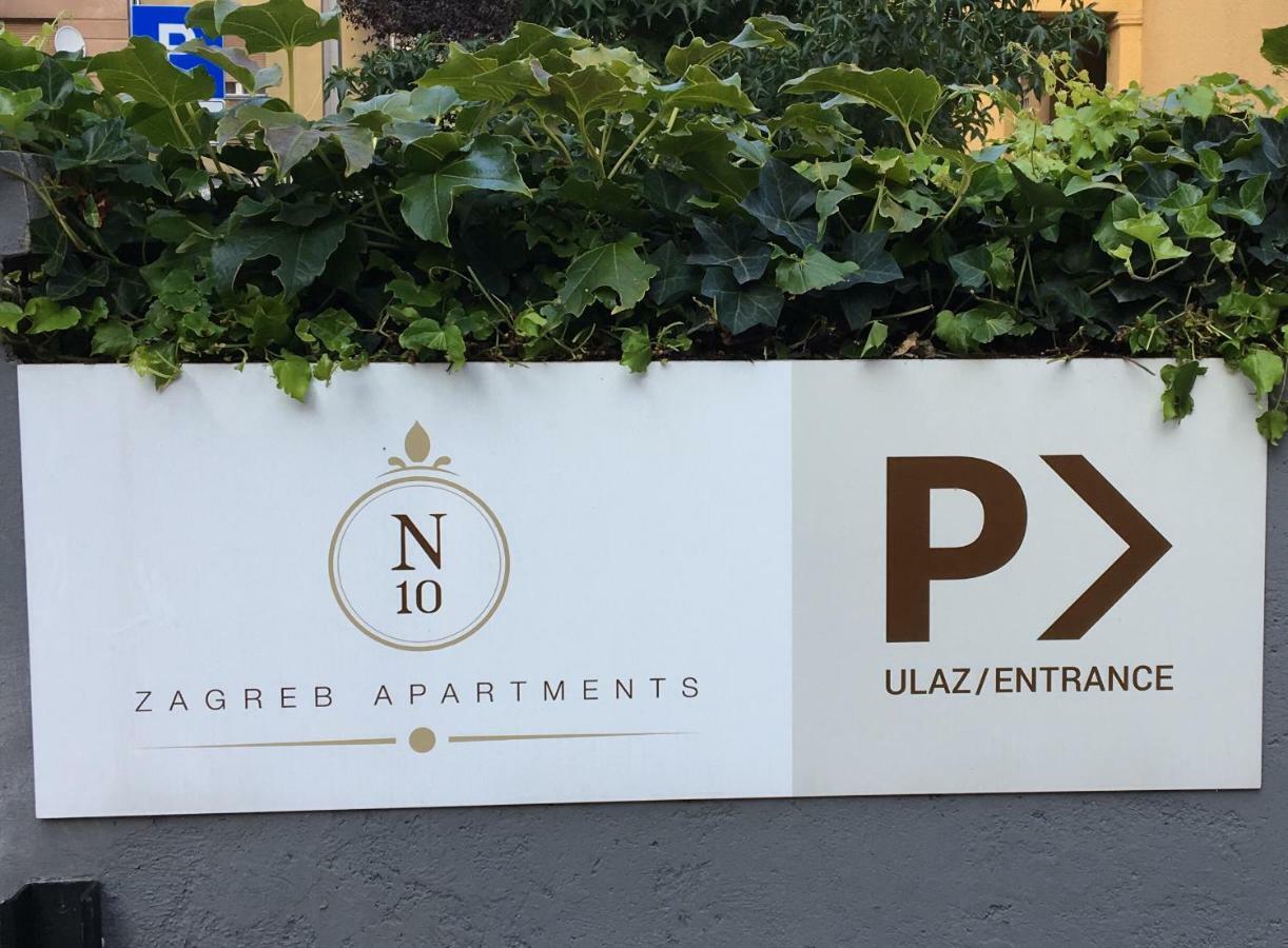 Apartments N10 Zágráb Kültér fotó